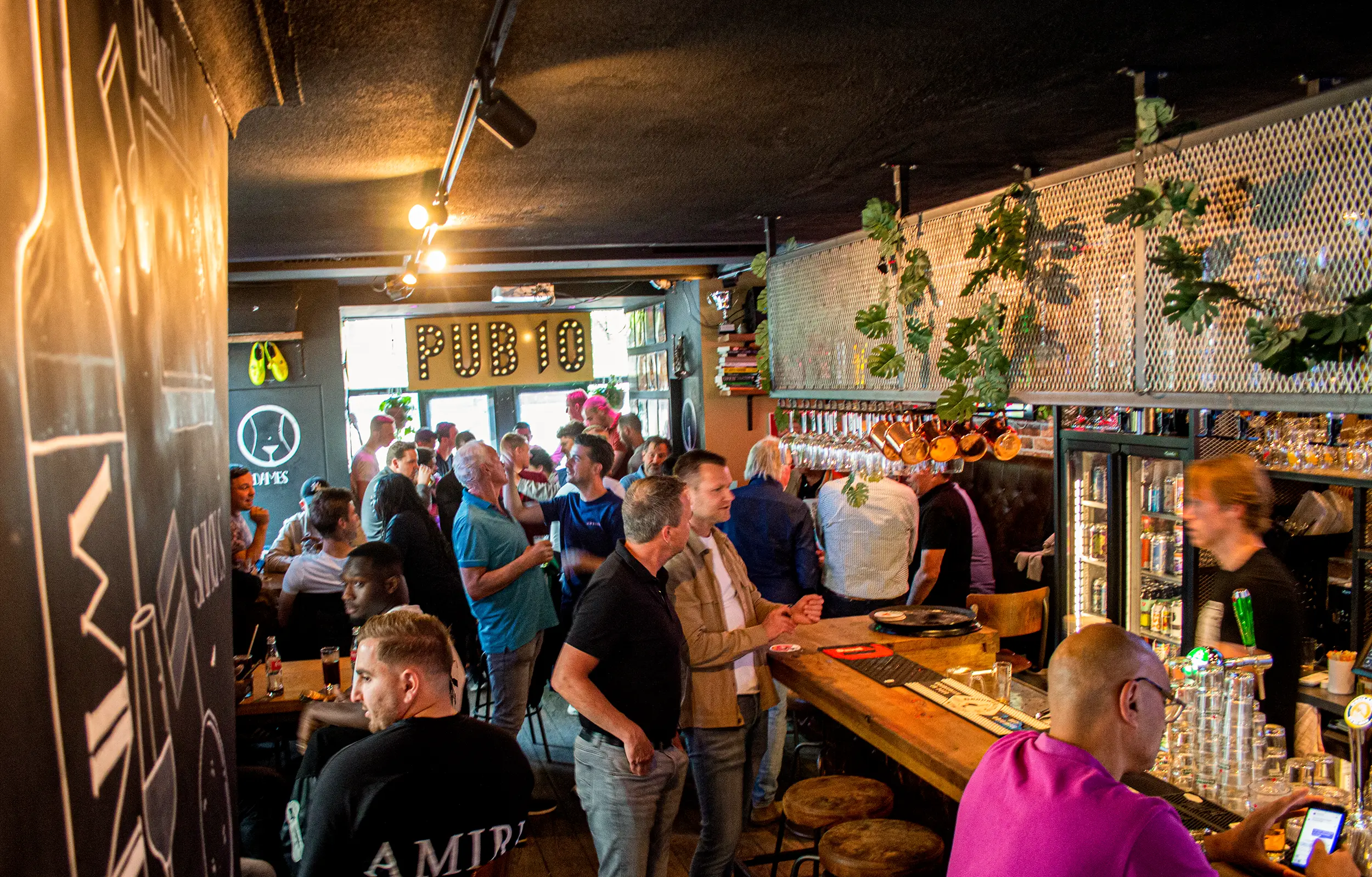Bedrijfsevent bij PUB10
