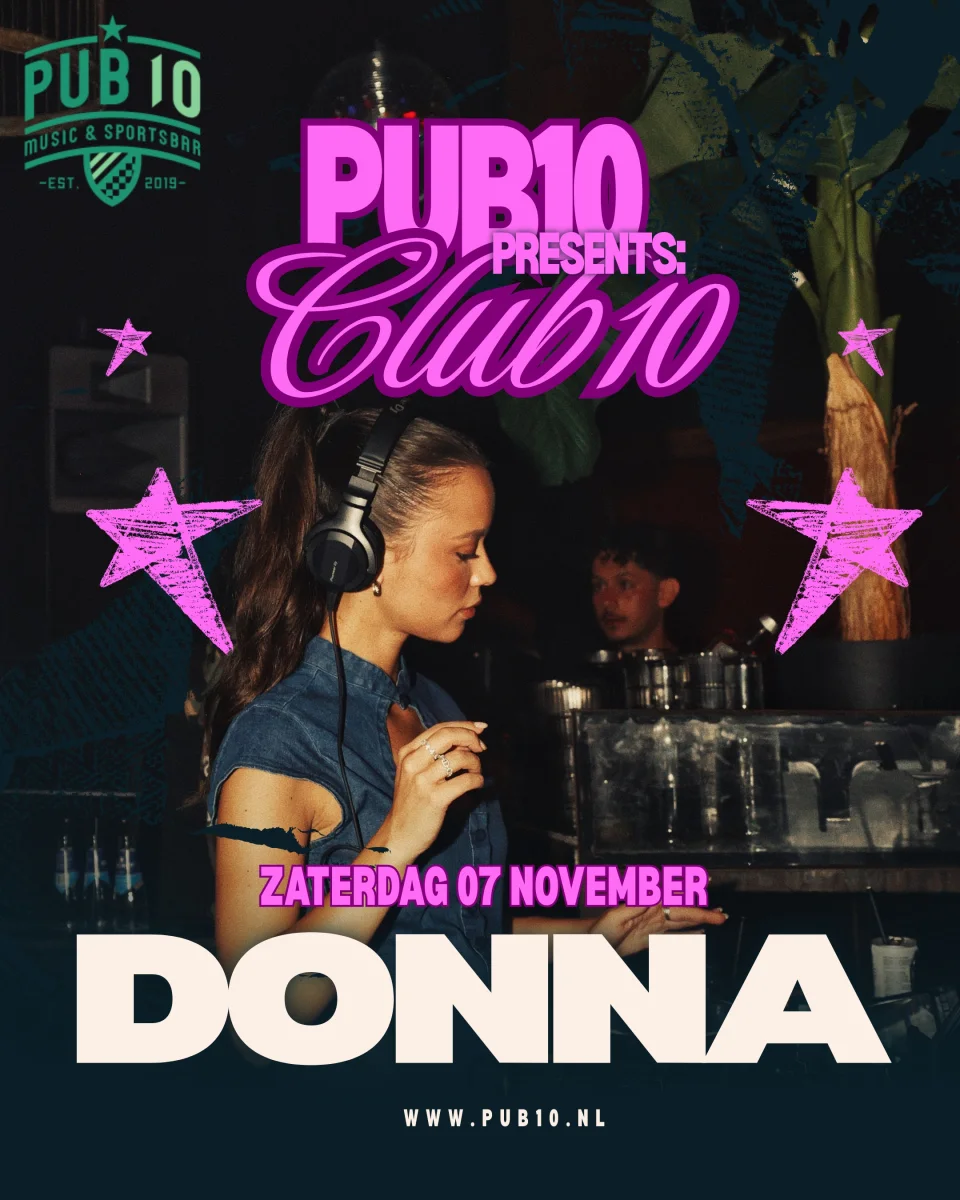 Club10 met DONNA