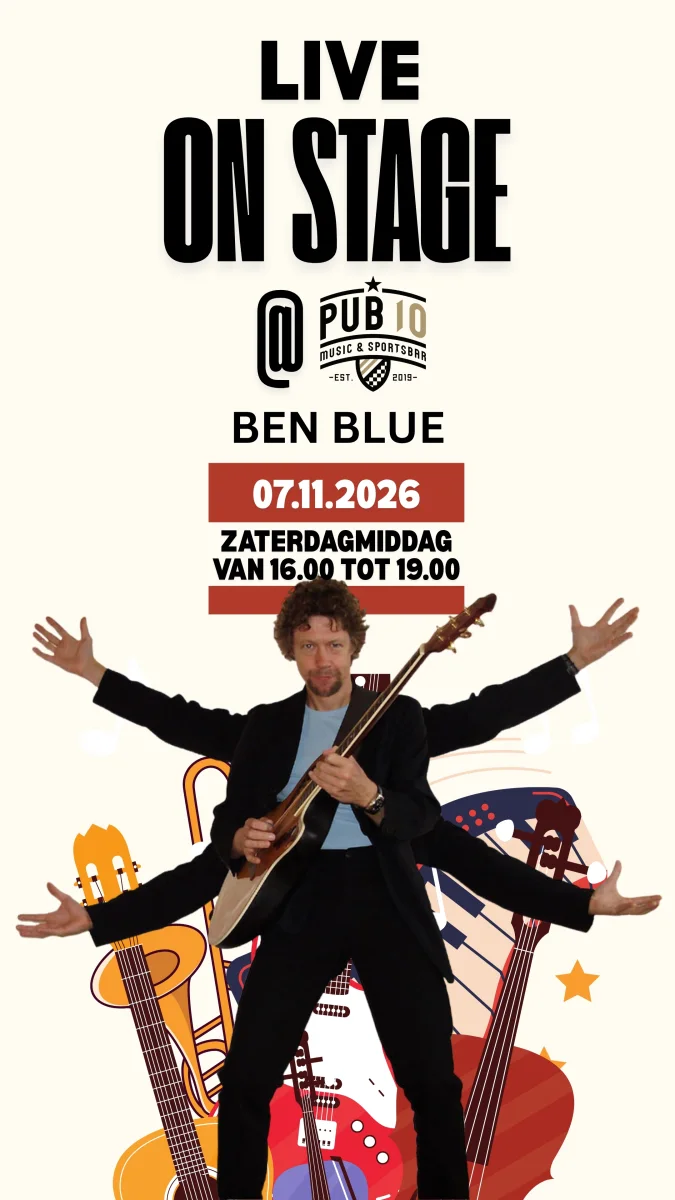 Live Music met Ben Blue