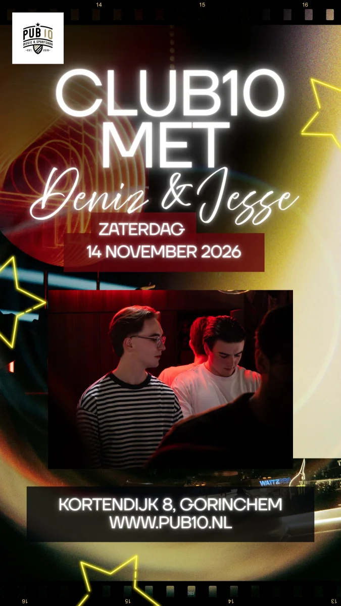 Club10 met Deniz & Jesse