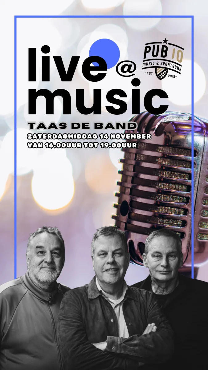 Live Music met Taas de Band